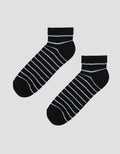 Nevada Ankle Full Stripe Kaos Kaki Wanita