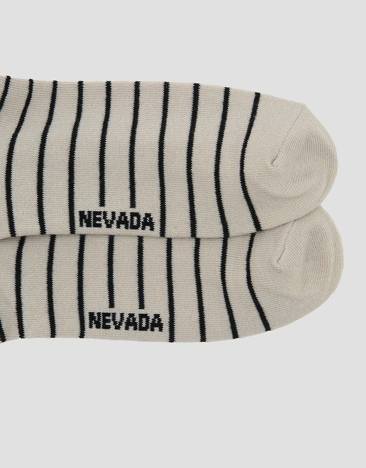Nevada Ankle Full Stripe Kaos Kaki Wanita