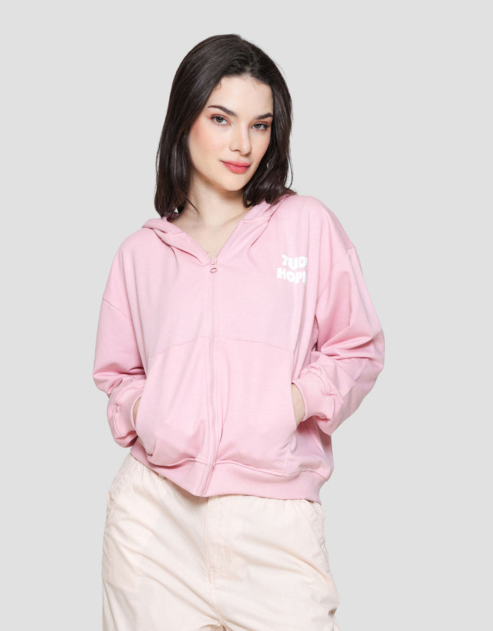 Disney Reg Zipper Print Zootopia Jaket Wanita