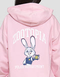 Disney Reg Zipper Print Zootopia Jaket Wanita
