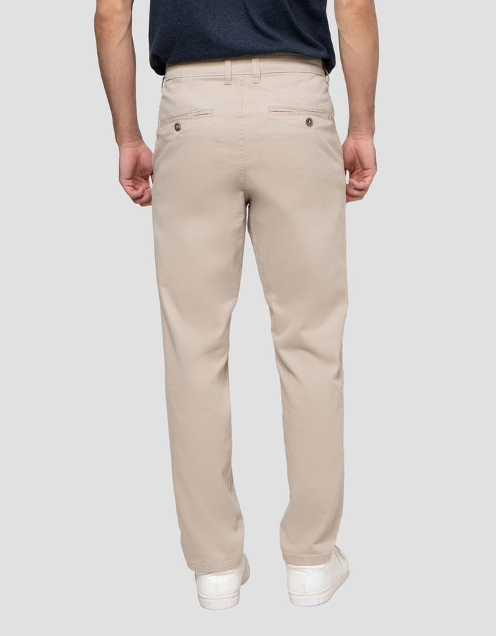 Cole Woven Slim Celana Panjang Chinos Pria