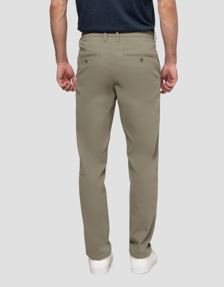 Cole Woven Slim Celana Panjang Chinos Pria