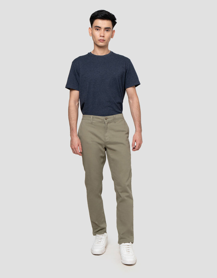 Cole Woven Slim Celana Panjang Chinos Pria