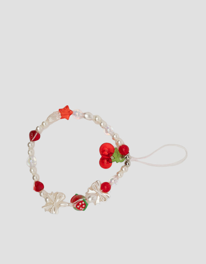 MxM Aksesoris Charm Mutiara Tali Handphone