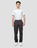 Aos Slim Twill Comfort Celana Chinos Pria