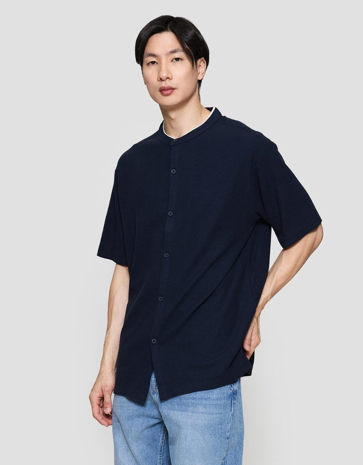 Aos Texture Simply Baju Koko Pria