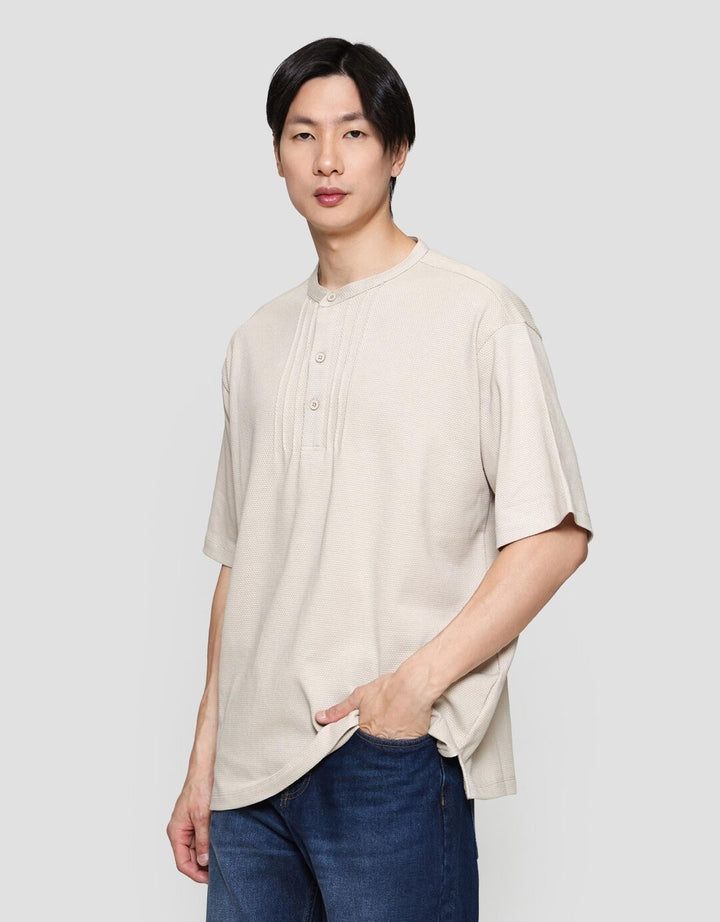 Aos Texture Baju Koko Pria