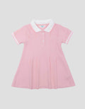 Little M Polo With Plisket Midi Dress Bayi