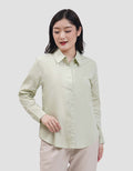 MxM Nevada Kemeja Solid Lengan Panjang Wanita