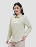 MxM Nevada Kemeja Solid Lengan Panjang Wanita