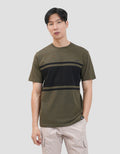 Gab's Crew Neck Big Stripe 11443419037 Kaos Pria