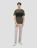 Gab's Crew Neck Big Stripe 11443419037 Kaos Pria