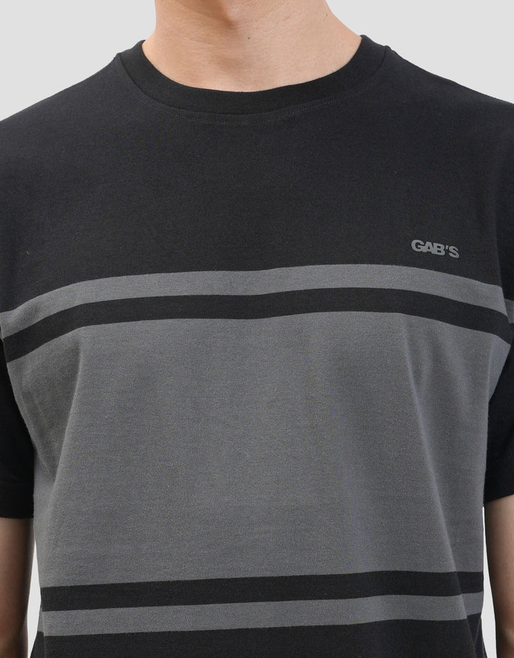 Gab's Crew Neck Big Stripe 11443419036 Kaos Pria
