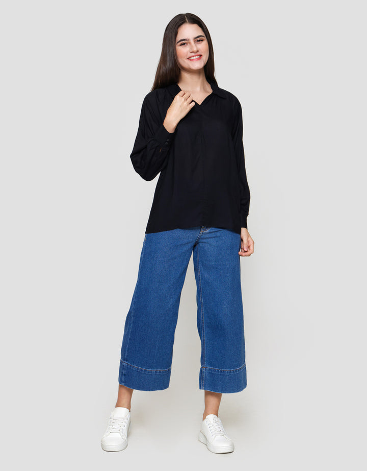 Connexion Vneck Blouse Wanita