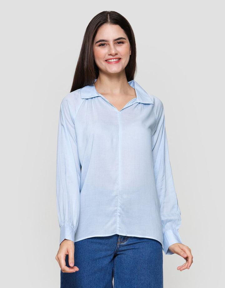 Connexion Vneck Blouse Wanita