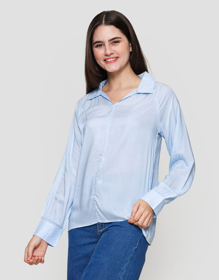 Connexion Vneck Blouse Wanita