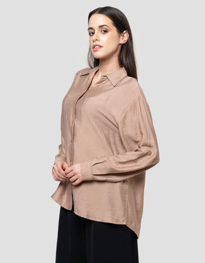 Connexion Texture Kemeja Wanita