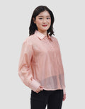 Connexion Sheer With Inner Kemeja Wanita