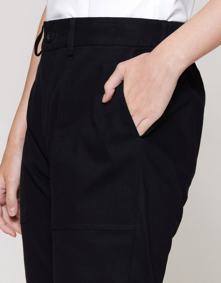 Connexion Kantong Double Stitch Celana Wanita