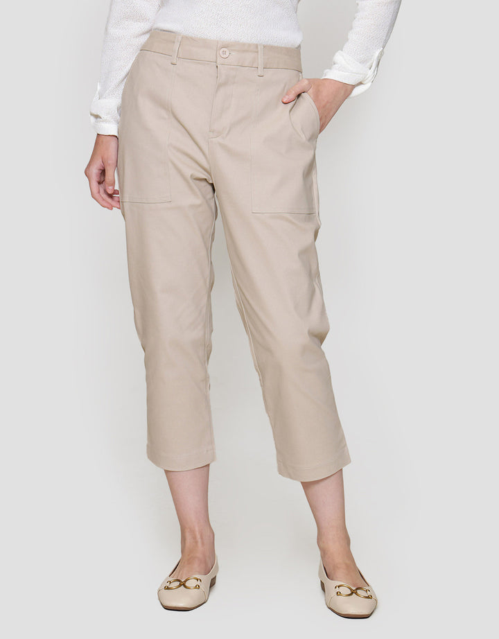 Connexion Kantong Double Stitch Celana Wanita