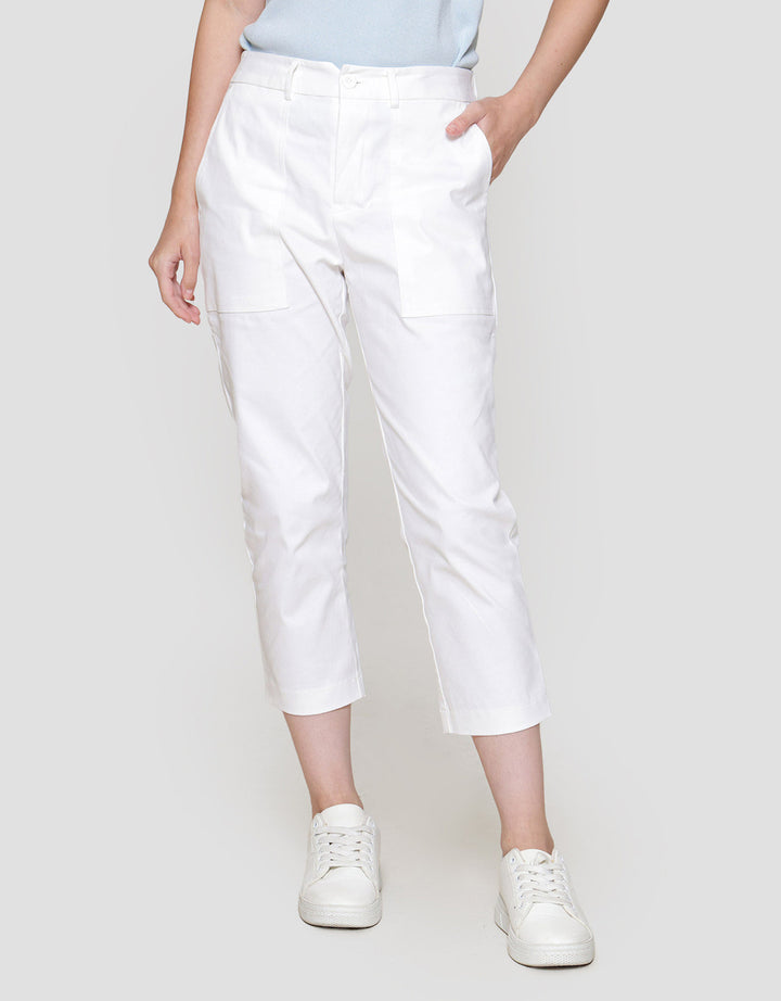 Connexion Kantong Double Stitch Celana Wanita