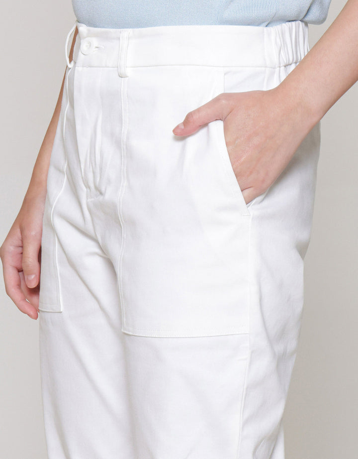 Connexion Kantong Double Stitch Celana Wanita