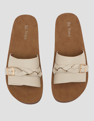 ST. YVES SANDAL SLIPPER YQBRAID02 WANITA