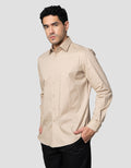 Cole Smart Fit Solid Stretch Kemeja Pria