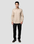 Cole Smart Fit Solid Stretch Kemeja Pria