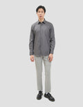 Cole Smart Fit Solid Stretch Kemeja Pria
