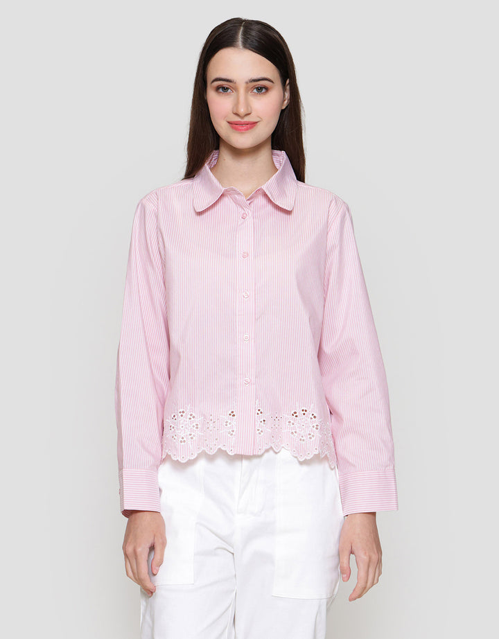 Connexion With Lace Kemeja Wanita