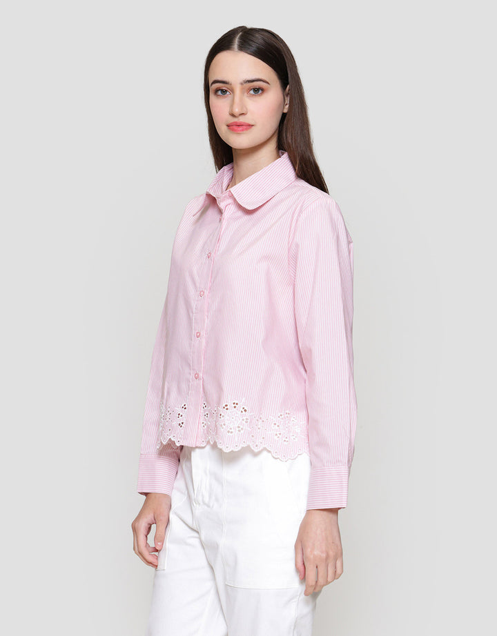 Connexion With Lace Kemeja Wanita