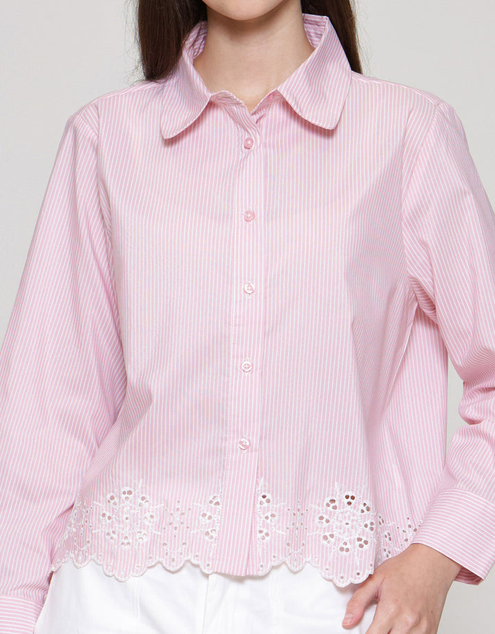 Connexion With Lace Kemeja Wanita