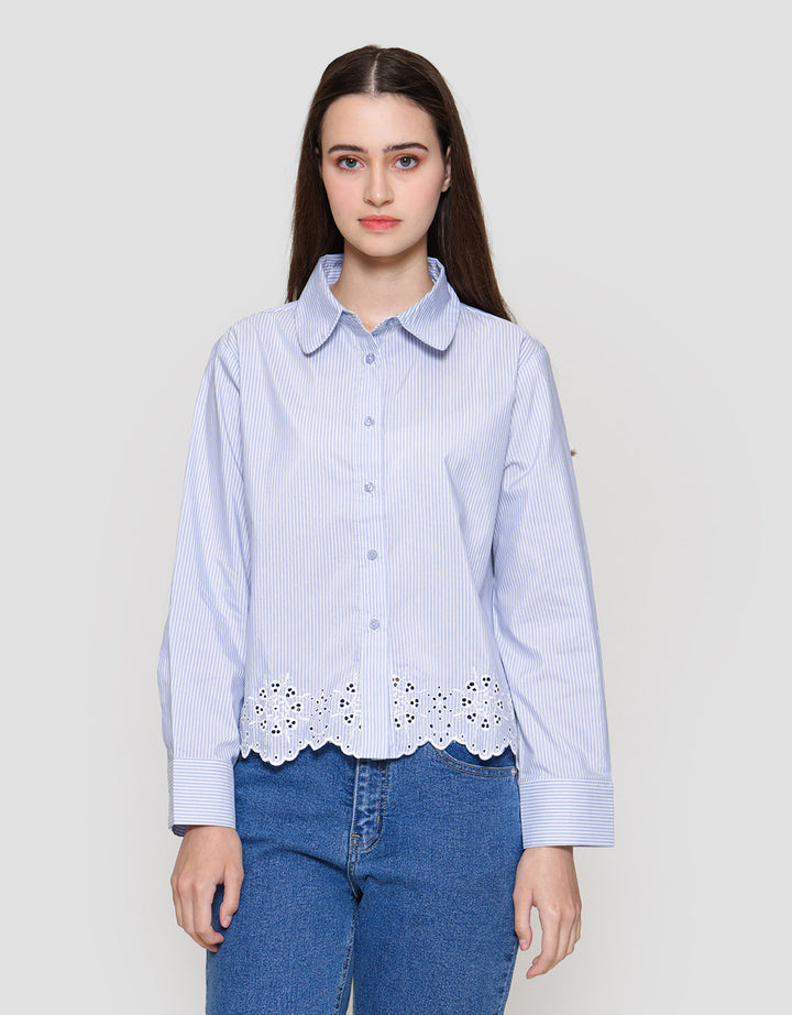 Connexion With Lace Kemeja Wanita