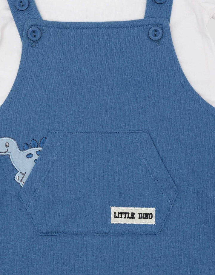 Little M Terry App Dino Jumpsuit Overall Bayi