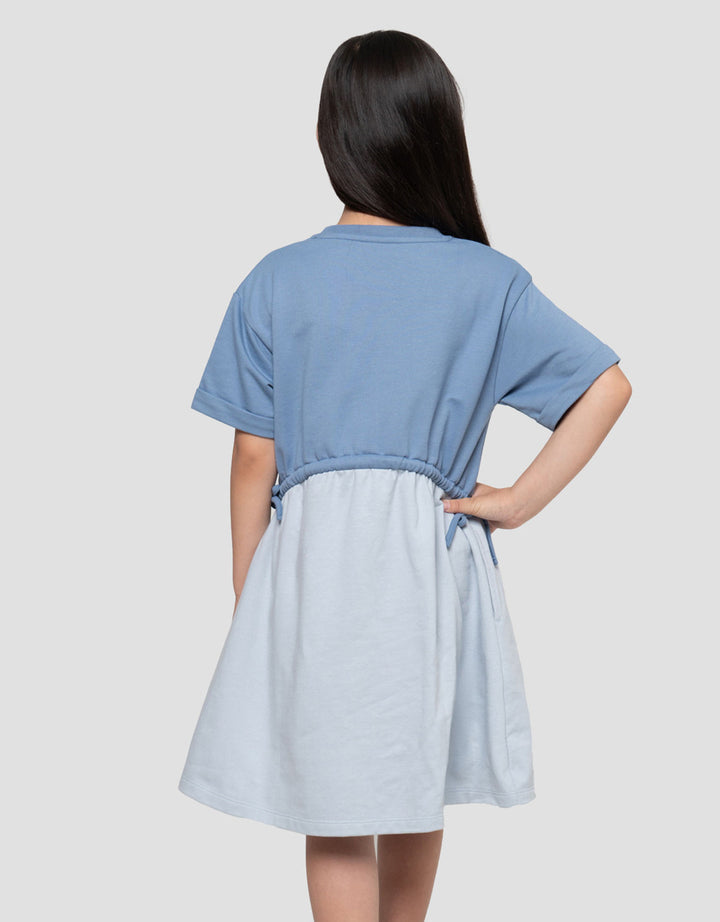 Character Serut Pgg Pita Cinnamoroll Snack Midi Dress Anak Perempuan