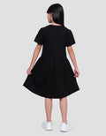 Character Kuromi Midi Dress Anak Perempuan