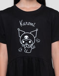 Character Kuromi Midi Dress Anak Perempuan