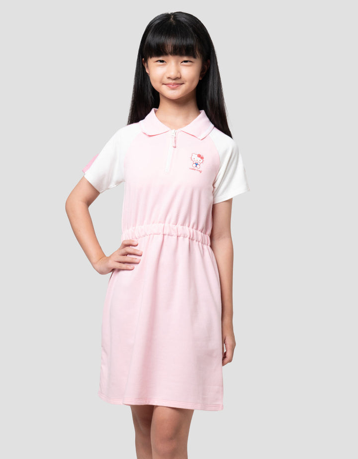 Character Hello Kitty Dress Anak Perempuan
