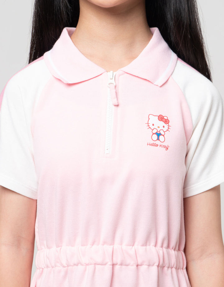 Character Hello Kitty Dress Anak Perempuan