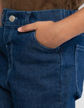Little M Jegging Pita Bunga Celana Denim Anak Perempuan