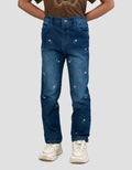 Little M Jegging Bunga Tabur Celana Denim Anak Perempuan