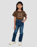 Little M Jegging Bunga Tabur Celana Denim Anak Perempuan