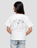 Disney Princess 2 Print Kaos Anak Perempuan