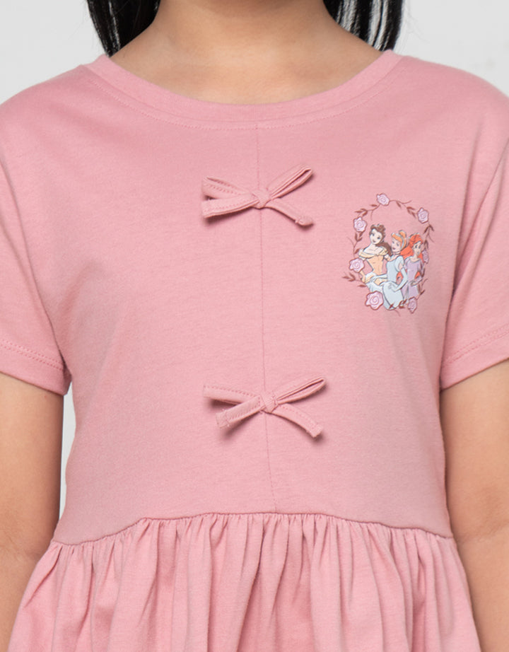 Disney Princess Peplum Kaos Anak Perempuan