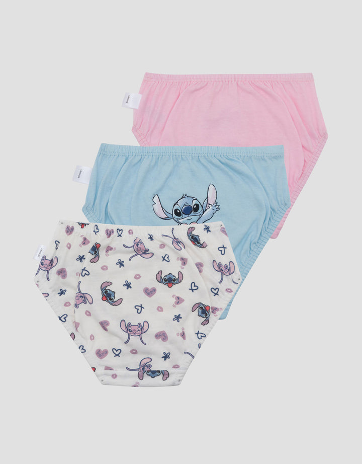 Disney Pack Of 3 Girls Uw Stitch Celana Dalam Anak Perempuan