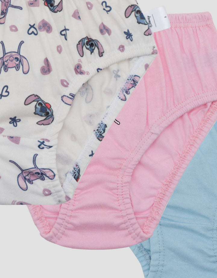 Disney Pack Of 3 Girls Uw Stitch Celana Dalam Anak Perempuan