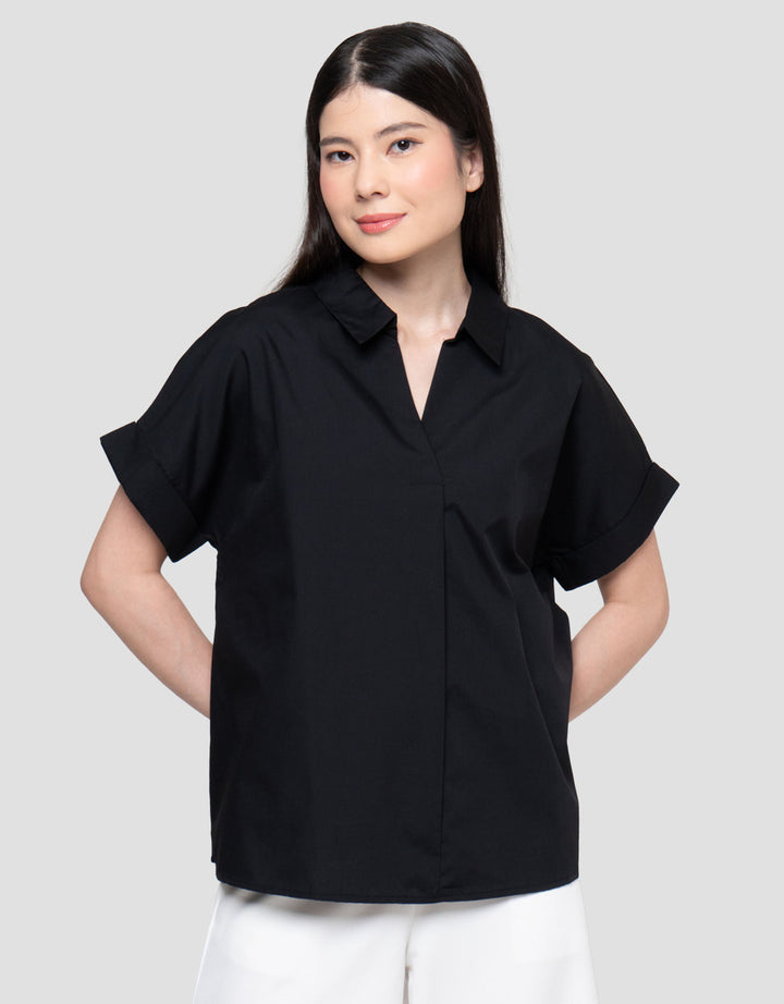 Connexion Boxy Blouse Wanita