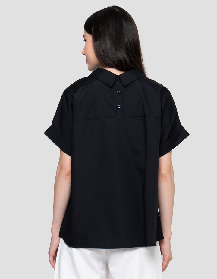 Connexion Boxy Blouse Wanita