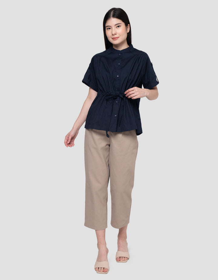 Connexion Drawstring Kemeja Wanita